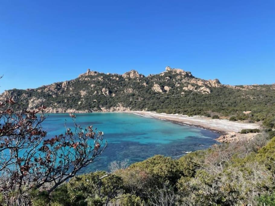 T2 D'Exception 100M Plage Terrasse Vue Mer Et Montagnes Propriano (Corsica) Exterior foto